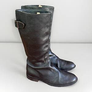 Vintage Susan Bennis- Warren Edwards Black Leather Italy Women’s Boots 10.5
